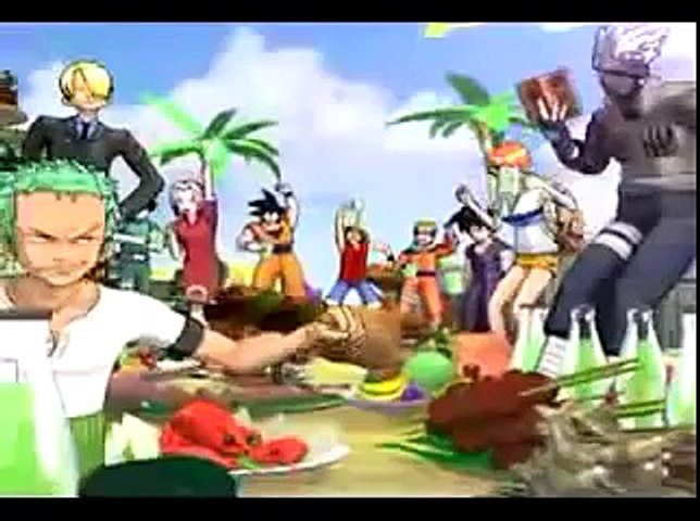 Dragon Ball Z Vs Naruto Vs One Piece Video Games Video Dailymotion