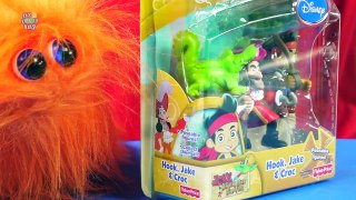 Jake and the Neverland Pirates Hook Jake and Croc Toy Figure Review