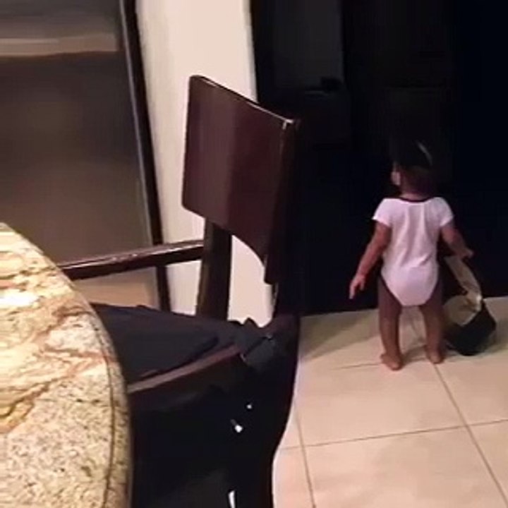 Toddler Calls Dad BABE