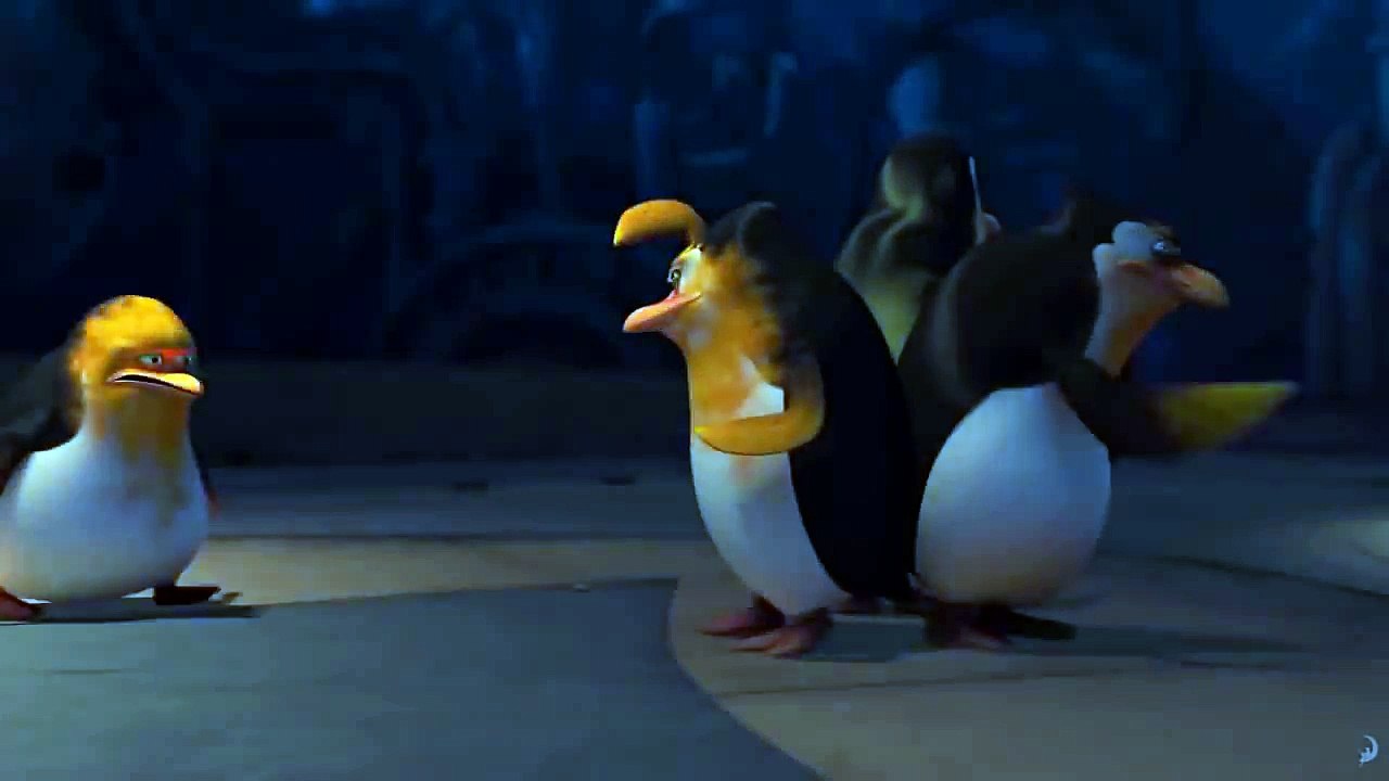 Penguins of Madagascar Movie CLIP - Giant Laser (2014) - Benedict Cumberbatch Movie HD