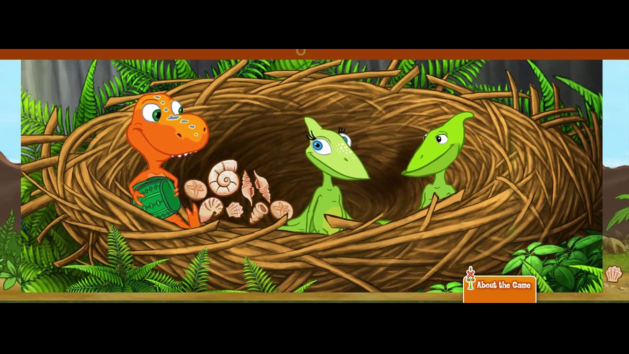 Dinosaur Train Flying With Buddy Cartoon Animation PBS Kids Game Play Walkthrough