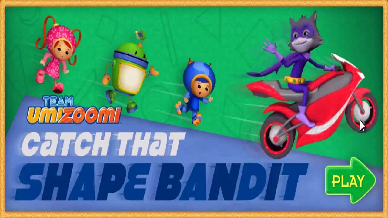 Team Umizoomi Catch That Shape Bandit | Team Umizoomi Games