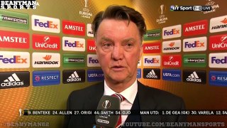 Liverpool vs Manchester United Louis van Gaal Pre Match interview
