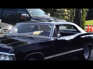 Supernatural's iconic Impala Baby Drives Off