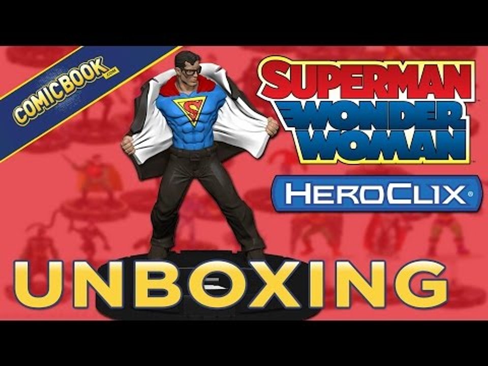 DC Heroclix: Superman/Wonder Woman Unboxing!