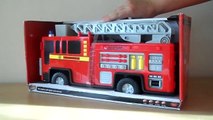 DICKIE TOYS OLDER FIRE ENGINE RESCUE TRUCK WITH SOUNDS AND LIGHTS