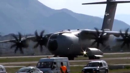 Türkiye'nin ilk büyük nakliye uçağı Atlas, Kayseri'de