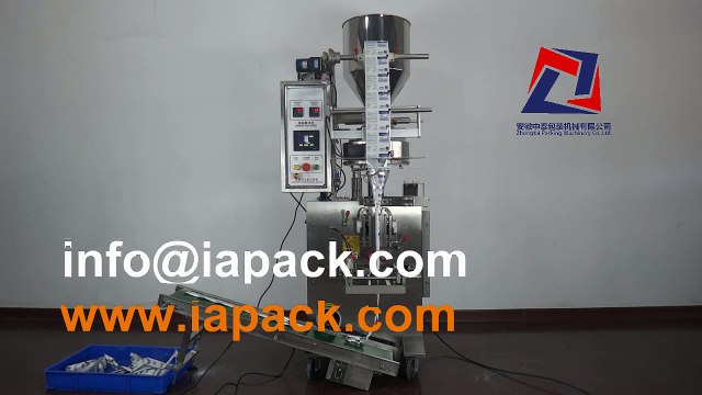 Packet of washing powder packaging machine