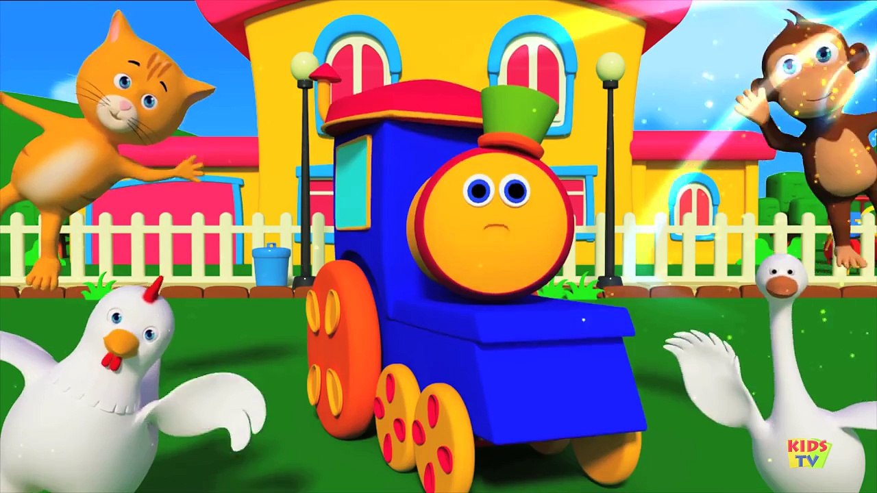 Bob, The Train | If Youre Happy And You Know It | Dance Songs For Children