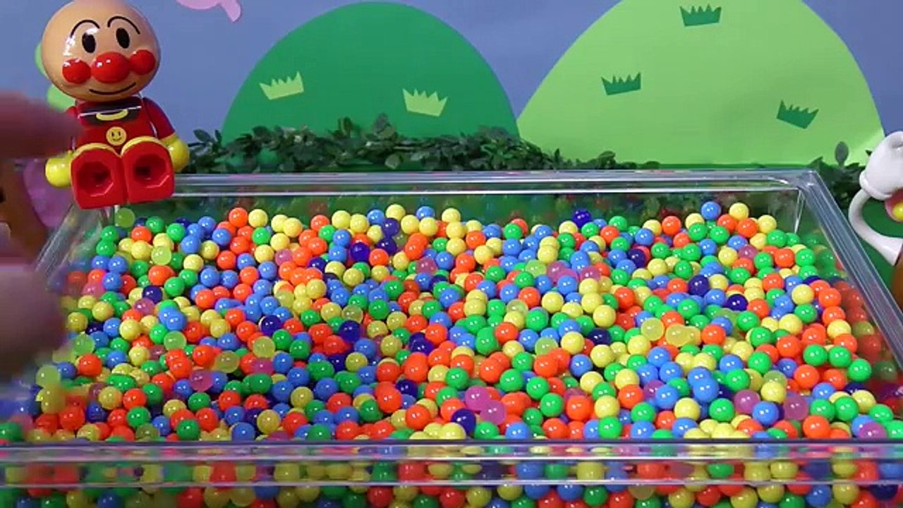 アンパンマン おもちゃアニメ ビーズでかくれんぼ！ Toy Kids トイキッズ animation anpanman テレビ 映画