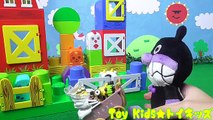 アンパンマン おもちゃアニメ ミニオンズとかくれんぼ！ Minions Toy Kids トイキッズ animation anpanman テレビ 映画