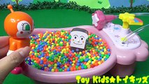 アンパンマン おもちゃアニメ メルちゃんのお風呂にしょくぱんまん様？ Toy Kids トイキッズ animation anpanman テレビ 映画