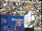 US Open 2002 1-2 Final - Andre Agassi vs Lleyton Hewitt