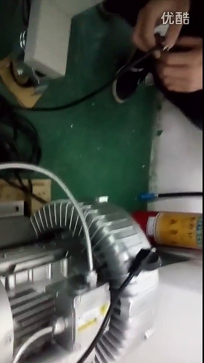 aokecut@163.com box sample maker plotter 3rd step vacuum pump cable connection