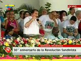 Presidente Chávez Felicitó Al Pueblo De Nicaragua Por 30 Aniversario De Revolución Sandinista