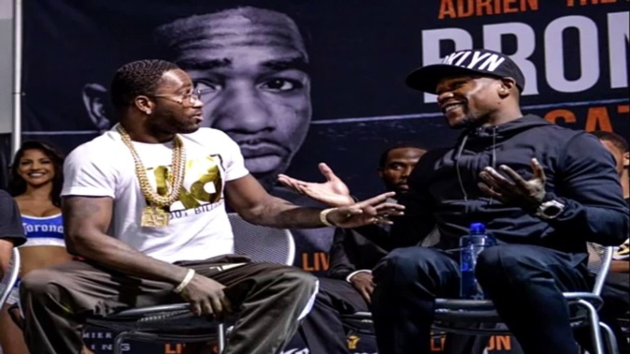 Floyd Mayweather Attacks Adrien Broner With Disrespectful Insults