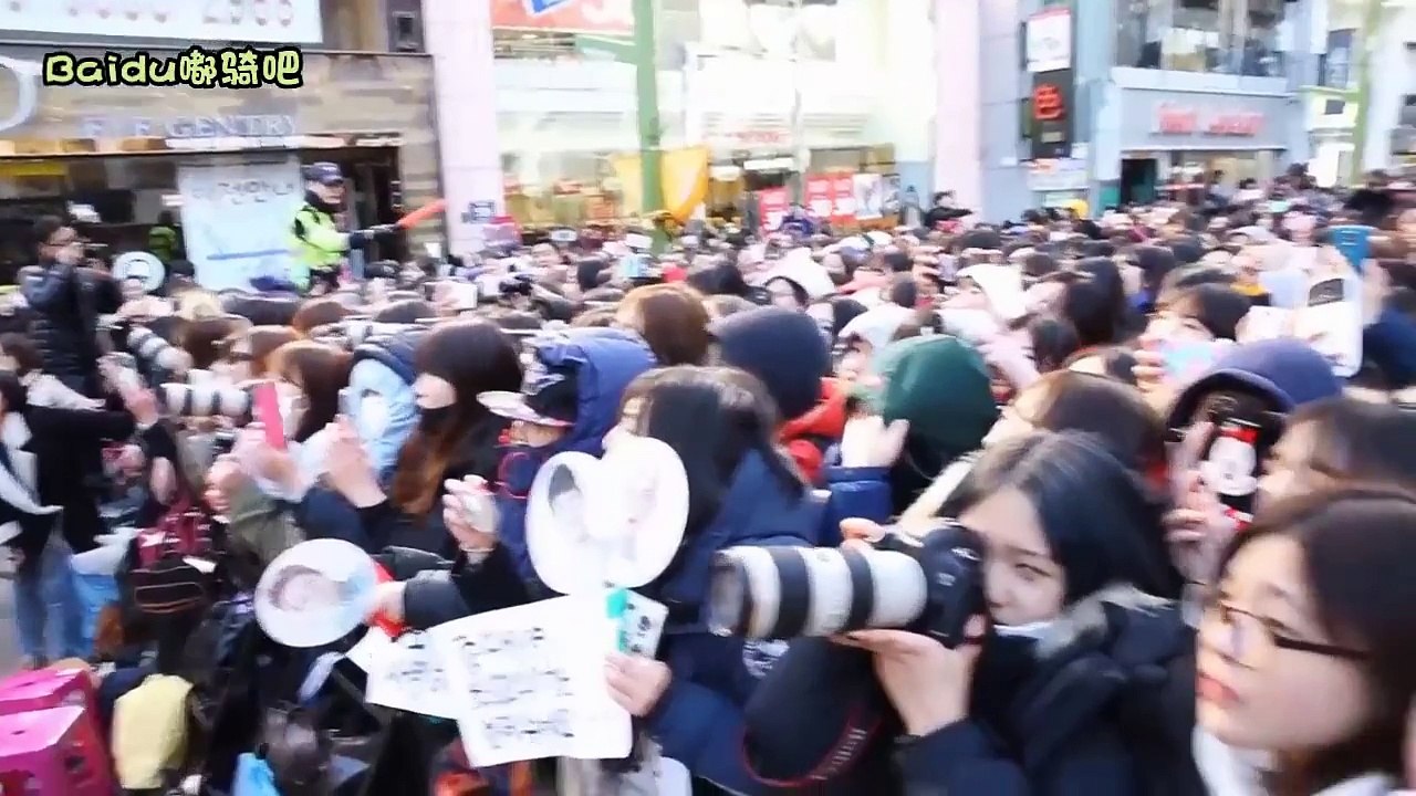 【百度嘟骑吧】20150311与自然乐园一起进行的EXO签名会 [中字]