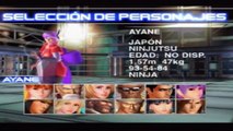 [PS2] Dead or Alive 2 Historia - Ayane