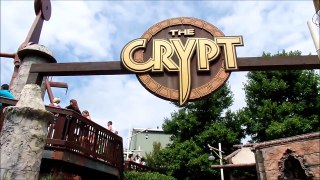 Kings Dominion: The Crypt / On Ride POV / August 17, 2014