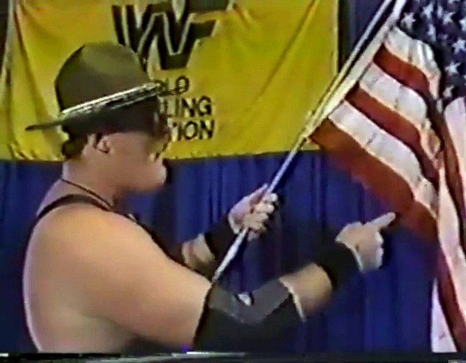Sgt Slaughter vs Iron Sheik   Championship Wrestling Feb 18th, 1984