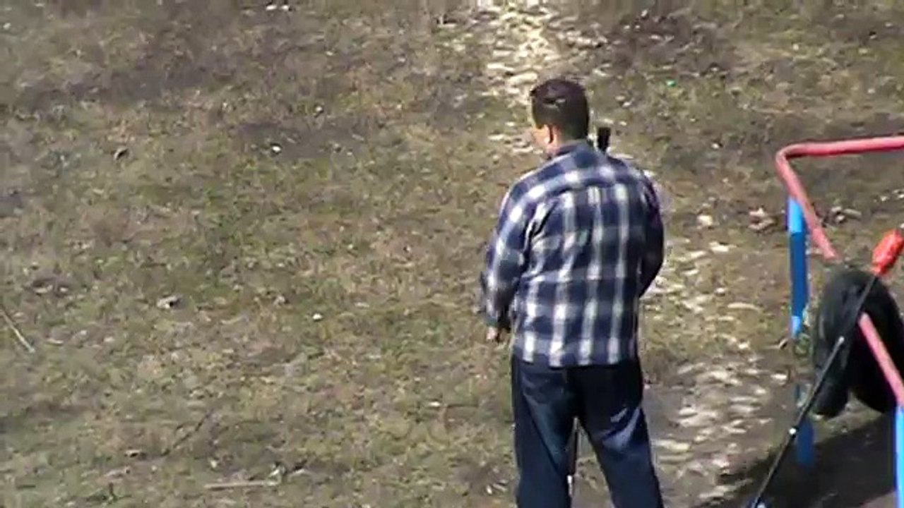 Талант не прокуришь — Мастер мужик с палкой ( Молодец мужик умный спортивный удачливый в спорте )