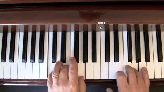 Georgia On My Mind Easy piano lesson (Part 1)