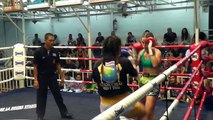 Rozi Komlós VS Justine Chokchai Muay Thai: Bangla Boxing Stadium, 30th Jan 2015