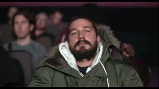 Man gave Shia Labeouf A Beer While Watching His Own Movies