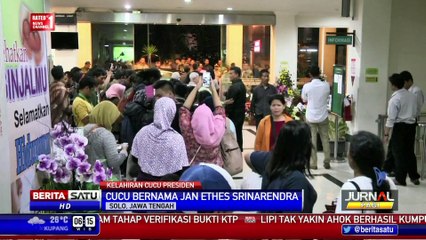 Presiden Jokowi Jenguk Cucu Pertamanya Jan Ethes Srinarendra