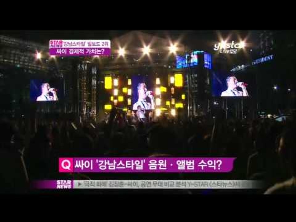 [Y-STAR] Psy, the summit of his career with a song "Gangnam style"( 싸이 효과는?)