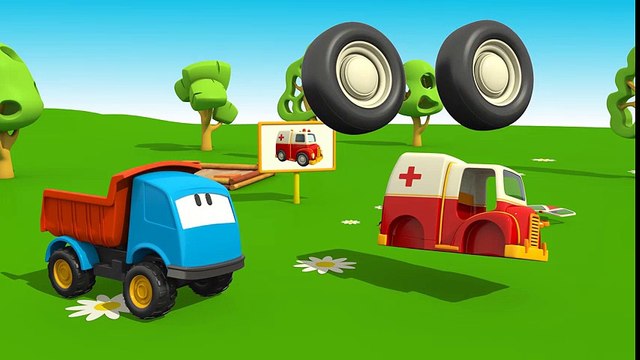 Léo le camion curieux - L'ambulance | Dessins animés en français Star Dessin Anime Français