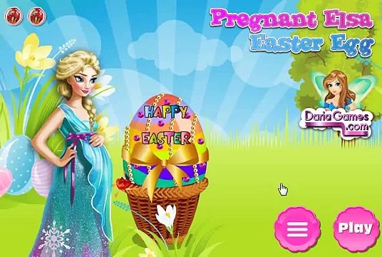 Pregnant Elsa Easter Egg Беременная Эльза пасхальное яйцо