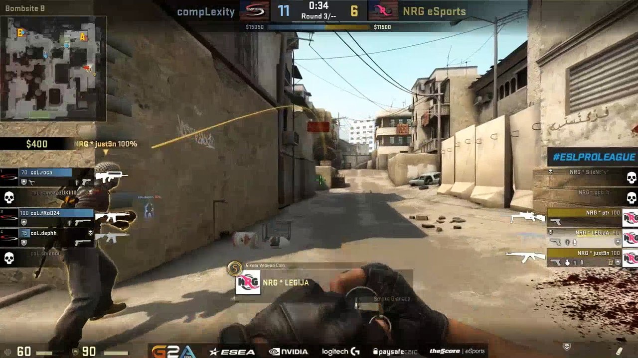 NA ESL Pro League Season 3-Week4 Round2 col vs NRG part3