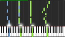 The Exorcist BSO - Piano Tutorial on Synthesia - MIDI