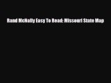 Download Rand McNally Easy To Read: Missouri State Map Ebook