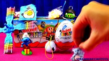 7 Surprise Eggs Unboxing Kinder Surprise Smurfs 2 Angry Birds Chocolate Eggs Like Kinder S