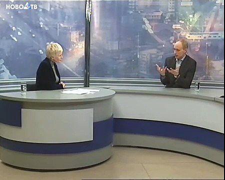 Интервью с Олегом Гадецким на канале «Ново ТВ» в программе «Первая студия»