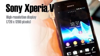 Sony Xperia V Review Pros and Cons