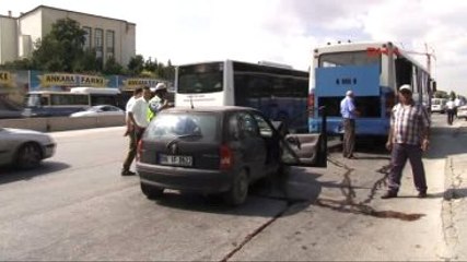 Kayseri'de 2 Otobüs Çarpıştı; 1 Ölü, 30 Yaralı