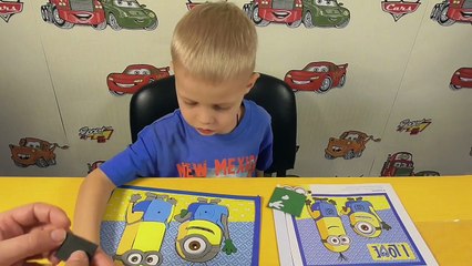 Аппликация Миньон Боб. Application Minion Bob.