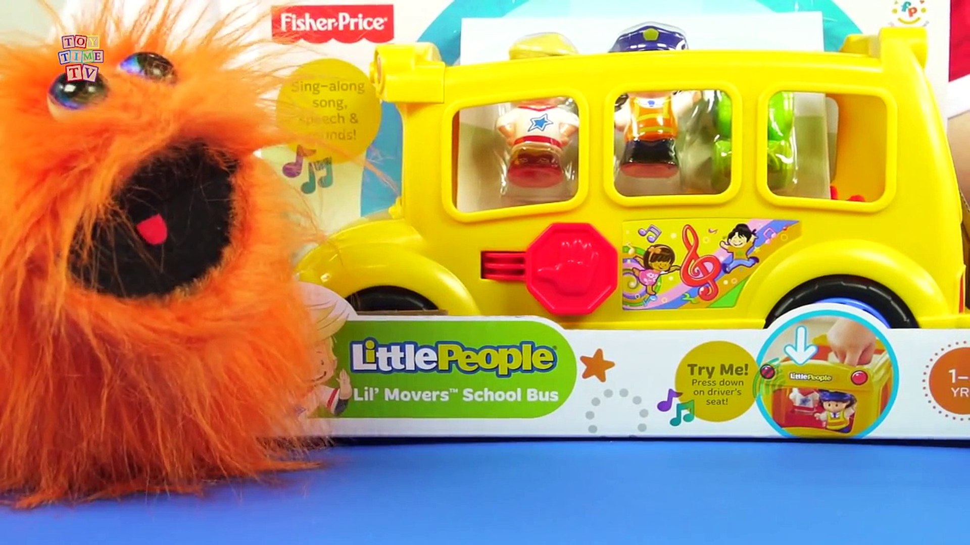 fisher price lil movers school bus