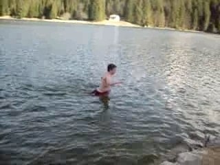 Baignade au lac genin