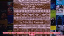 Download PDF  Textures and Patterns for the Rigid Heddle Loom Paperback  1980 FULL FREE