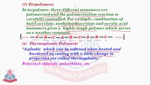 Types of Polymers on the bases of Nature of Monomers ( Terpolymers ) & Polymerization Process  ( Additional Polymerization )