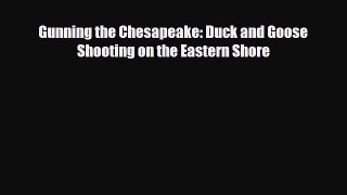 PDF Gunning the Chesapeake: Duck and Goose Shooting on the Eastern Shore Free Books