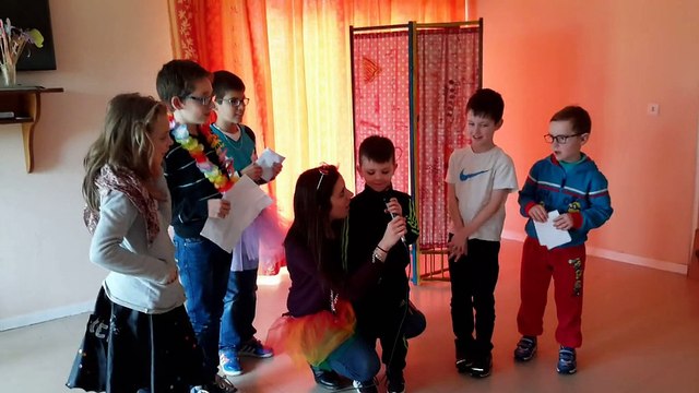 Spectacle des vacances de février en avant les artistes