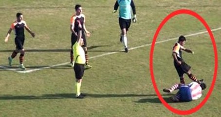 Rakibin Yüzüne Tekme Atan Futbolcu 3 Yıl Hapisle Yargılanacak