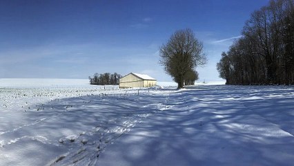 Nourard-le-Franc et Wavignies étaient sous la neige le 5 mars