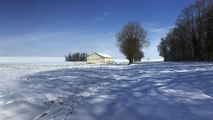 Nourard-le-Franc et Wavignies étaient sous la neige le 5 mars