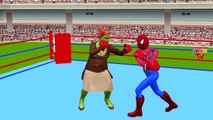 Hulk Vs Spiderman Cartoons For Children Finger Family Nursery Rhymes for Babies | Epic Rap Battles